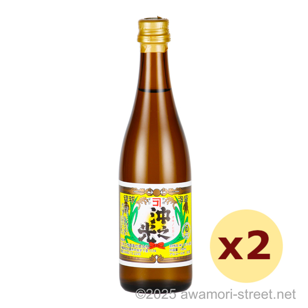 沖之光 30度,100ml ミニボトル x 2本セット / 沖之光酒造