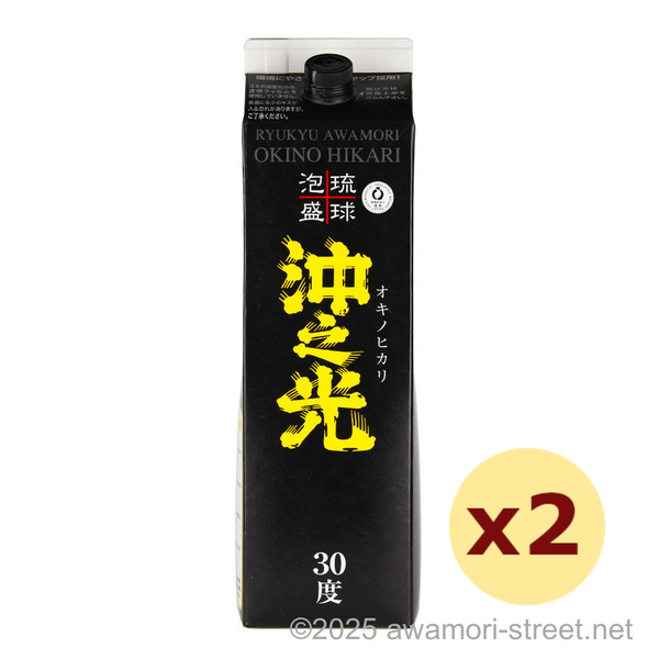 沖之光 紙パック 30度,1800ml x 2本セット / 沖之光酒造