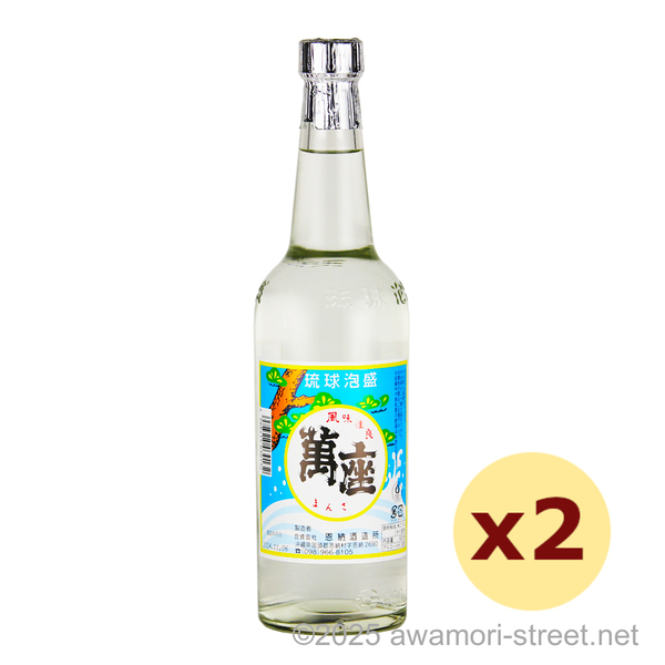 萬座 30度,600ml x 2本セット / 恩納酒造