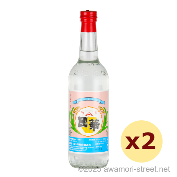 國華 30度,600ml x 2本セット / 津嘉山酒造