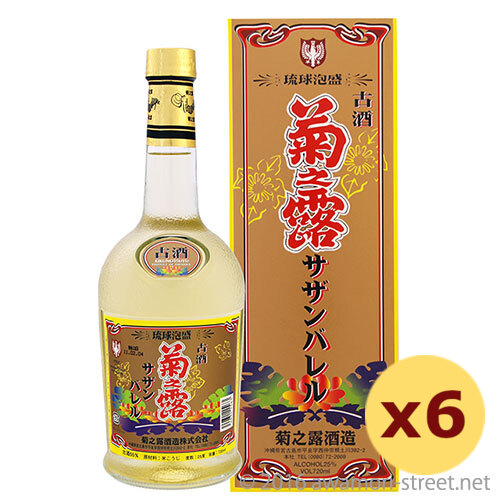 菊之露 サザンバレル 古酒 25度,720ml ×6本セット / 菊之露酒造
