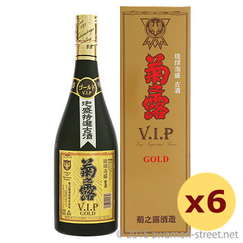 菊之露 V.I.Pゴールド 古酒 30度,720ml ×6本セット / 菊之露酒造