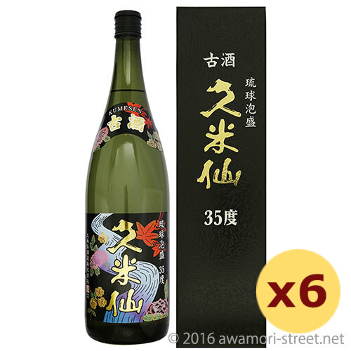 久米仙 古酒 35度,1800ml ×6本セット / 久米仙酒造