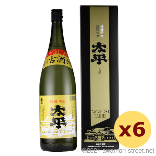 太平 古酒 40度,1800ml x 6本セット / 津波古酒造
