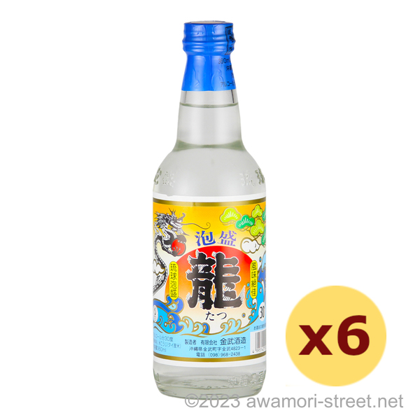 龍 30度,360ml x 6本セット / 金武酒造