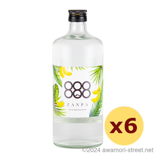 ZANPA 島バナナ酵母 25度,720ml x 6本セット / 比嘉酒造