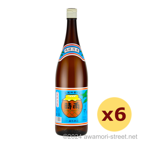 時雨 30度,1800ml x 6本セット / 識名酒造