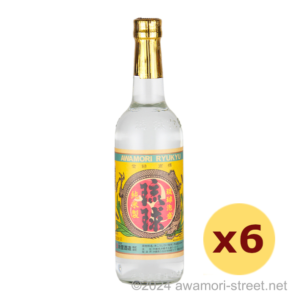 琉球 30度,600ml x 6本セット / 新里酒造