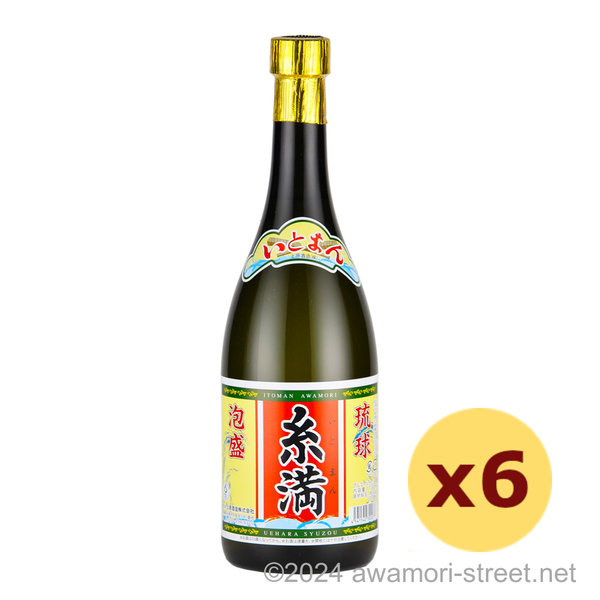 糸満 30度,720ml x 6本セット / 上原酒造