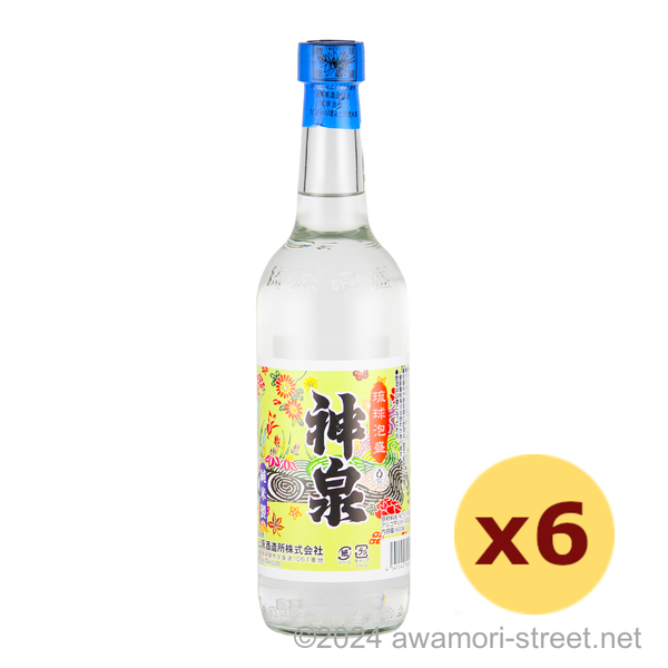 神泉 30度,600ml x 6本セット / 上原酒造