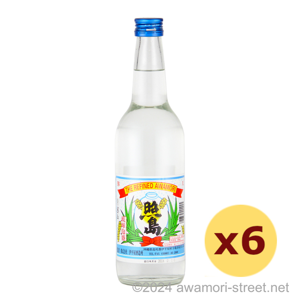照島 30度,600ml x 6本セット / 伊平屋酒造