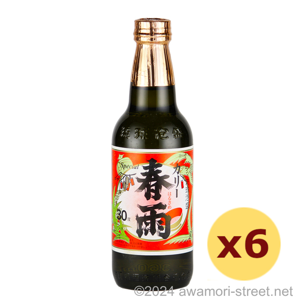 カリー春雨スペシャル 30度,360ml ハーフボトル x 6本セット / 宮里酒造