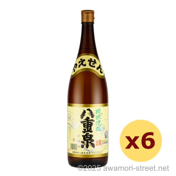 八重泉 30度,1800ml x 6本セット / 八重泉酒造