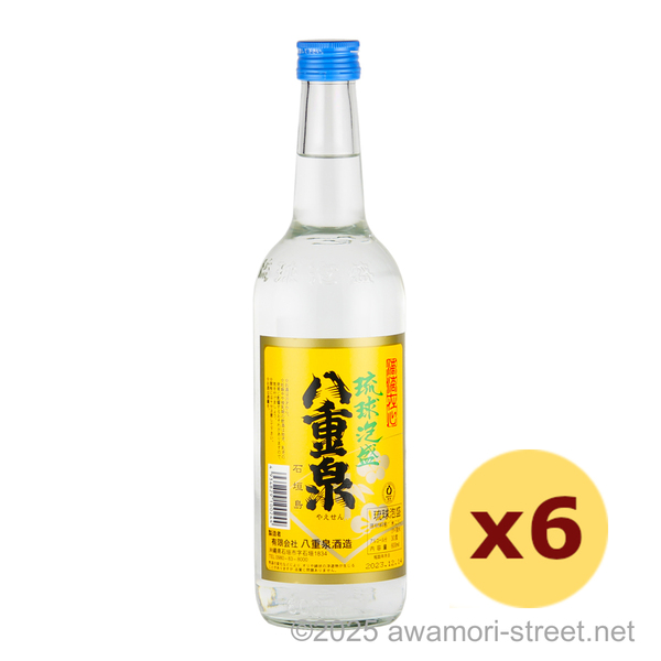 八重泉 30度,600ml x 6本セット / 八重泉酒造
