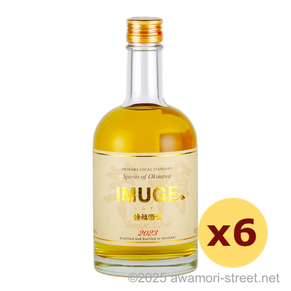 請福 IMUGE 樽 35度,500ml x 6本セット / 請福酒造