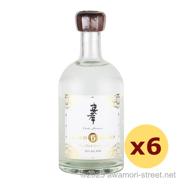 忠孝 6年古酒 35度,500ml x 6本セット / 忠孝酒造