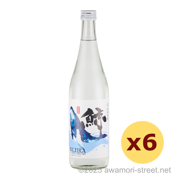 久米仙 鯨 30度,720ml x 6本セット / 久米仙酒造