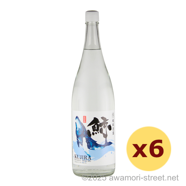 久米仙 鯨 30度,1800ml x 6本セット / 久米仙酒造