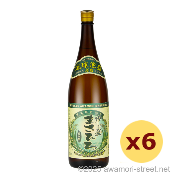 まさひろ 30度,1800ml x 6本セット / まさひろ酒造