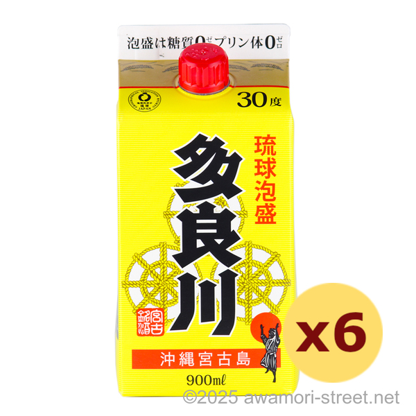 多良川 紙パック 30度,900ml x 6本セット / 多良川