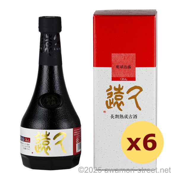 久遠 長期熟成古酒 35度,375ml ハーフボトル x 6本セット / 多良川