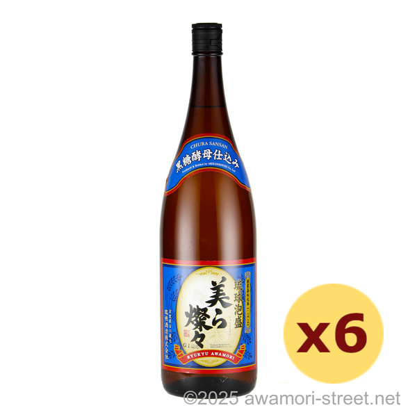 美ら燦々 30度,1800ml x 6本セット / 瑞穂酒造