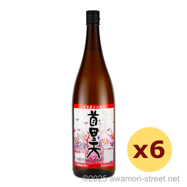 首里天 25度,1800ml x 6本セット / 瑞穂酒造