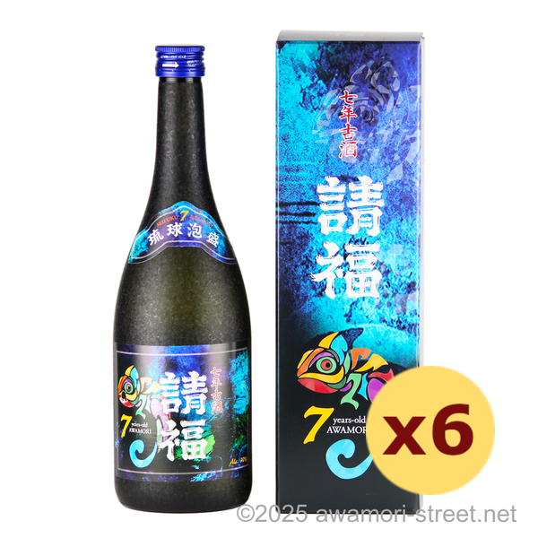 請福 7年古酒 30度,720ml x 6本セット / 請福酒造