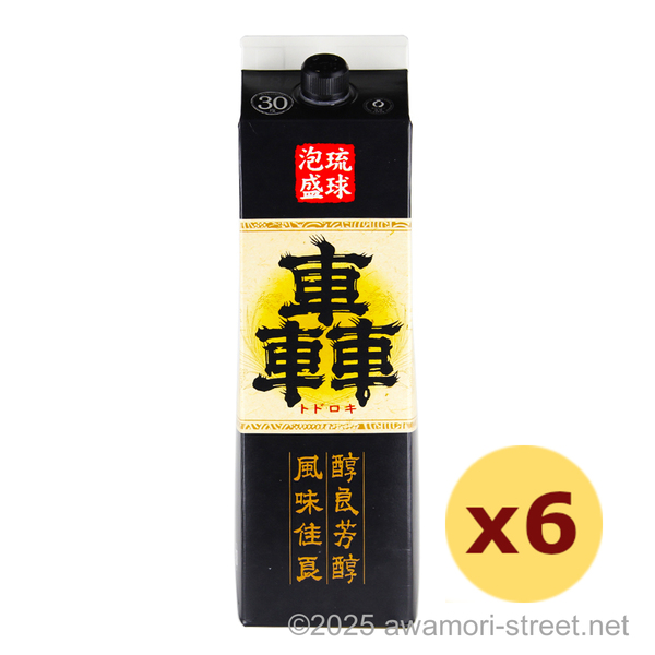 轟 紙パック 30度,1800ml x 6本セット / ヘリオス酒造