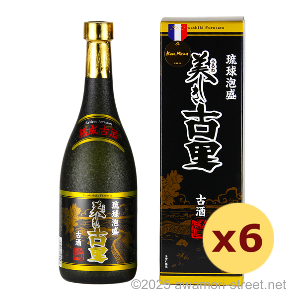 美しき古里 古酒 30度,720ml x 6本セット / 今帰仁酒造