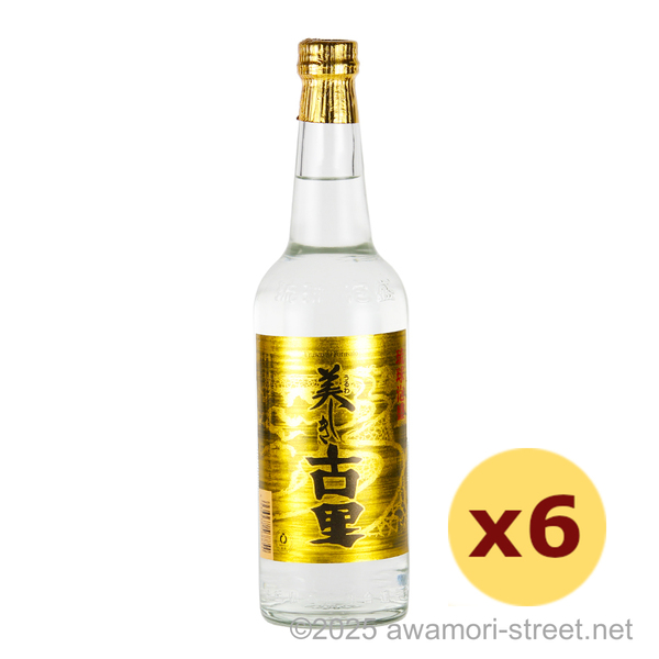 美しき古里 古酒20%ブレンド 30度,600ml x 6本セット / 今帰仁酒造