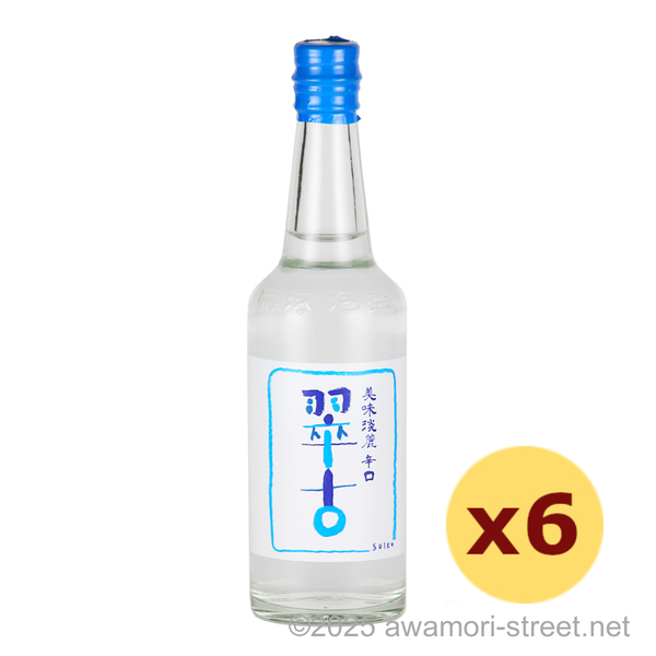 美味淡麗辛口 翠古 14度,100ml ミニボトル x 6本セット / 忠孝酒造