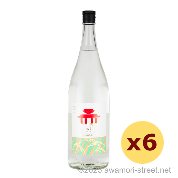 守禮 沖縄県産米泡盛ブレンド 30度,1800ml x 6本セット / 神村酒造
