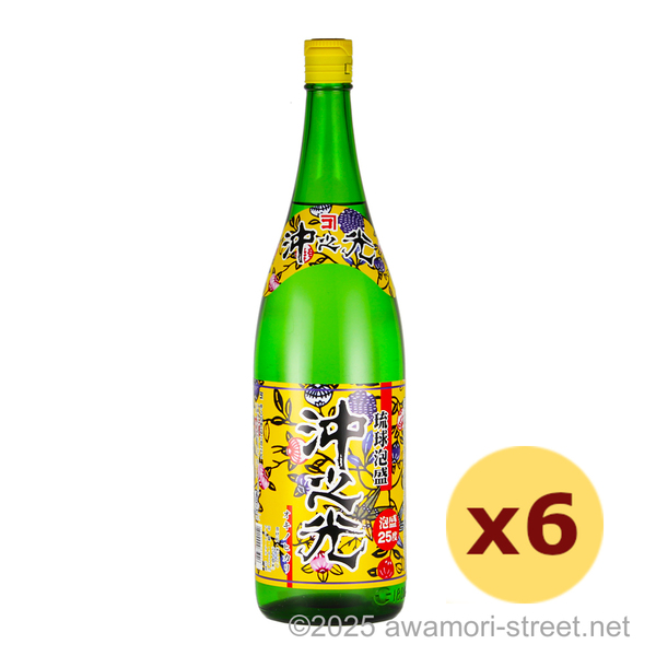 沖之光 25度,1800ml x 6本セット / 沖之光酒造