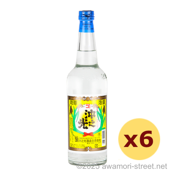 沖之光 30度,600ml x 6本セット / 沖之光酒造