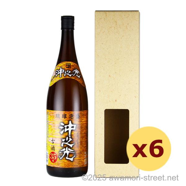 沖之光 古酒 35度,1800ml x 6本セット / 沖之光酒造